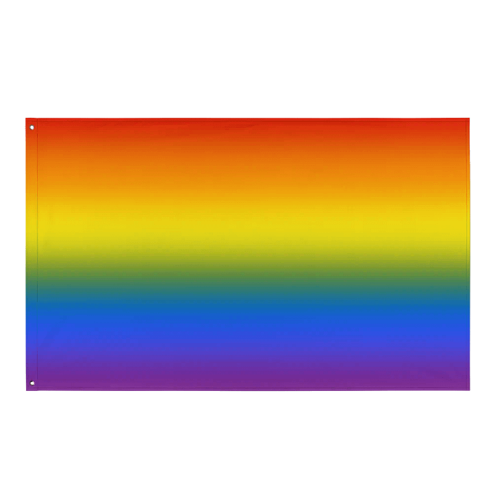 Subtle Rainbow Pride Flag product image (1)