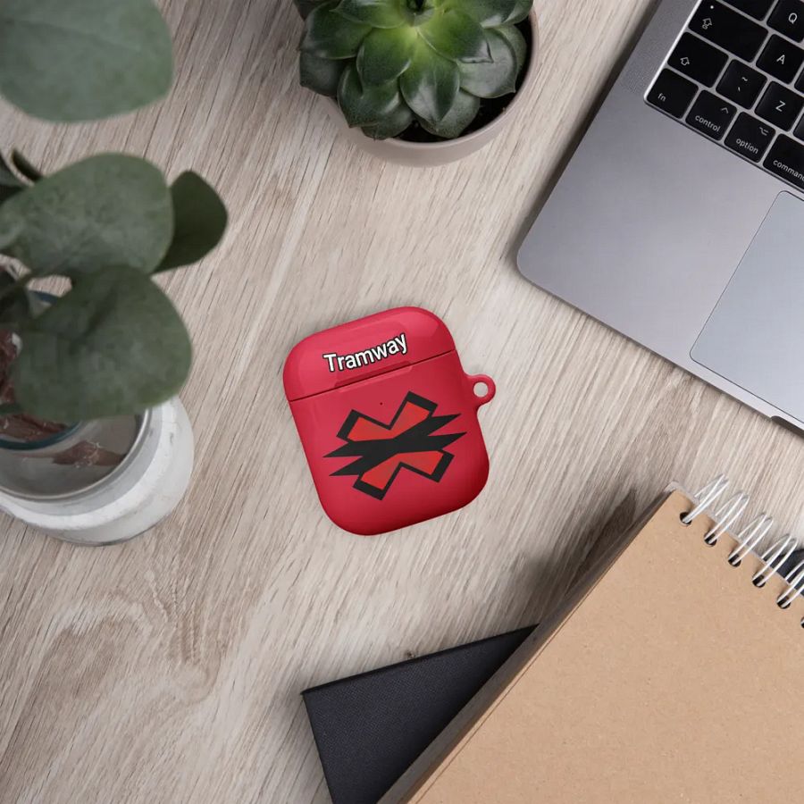 Coque Boîtiers AirPods Rouge product image (5)