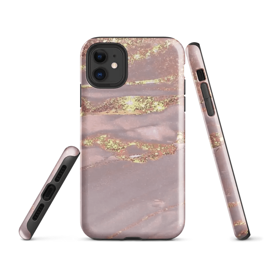 Pink Marbled Luxe - Iphone case product image (1)
