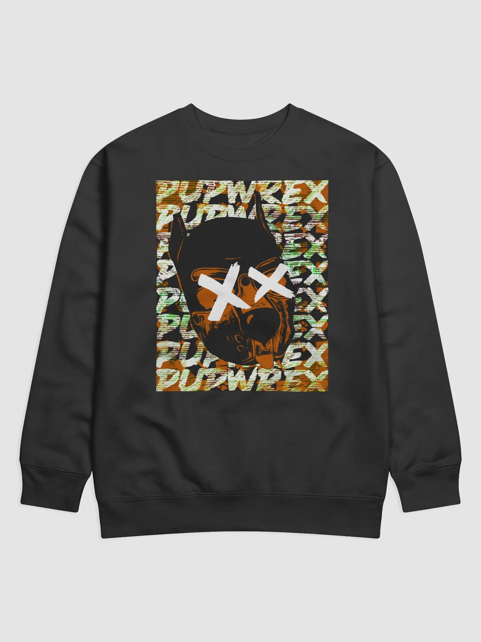 PupWrex - Killer Pup Orange - Premium Sweatshirt product image (5)