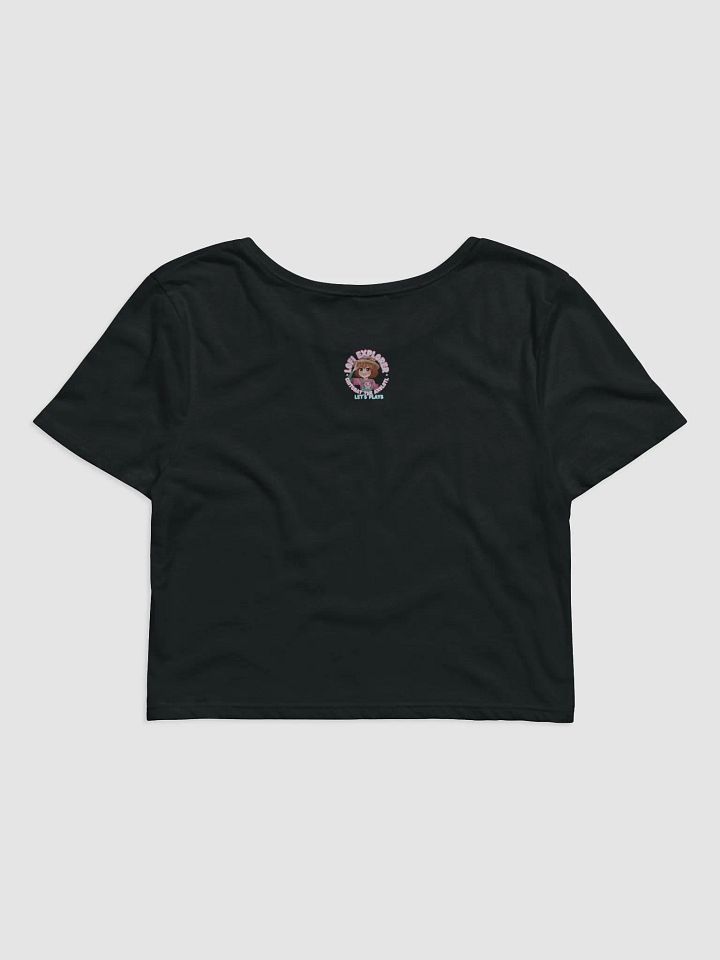 Pocket Protector Chitchat the Axolotl Salute Crop Tee product image (2)