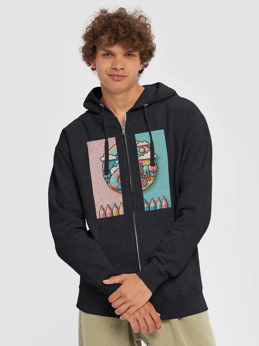 Playful Playground Circle Zip-Up Hoodie product image (19)