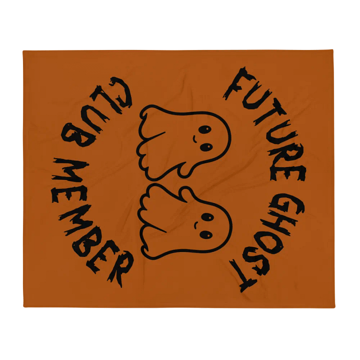 Future Ghost Club Member Blanket product image (1)