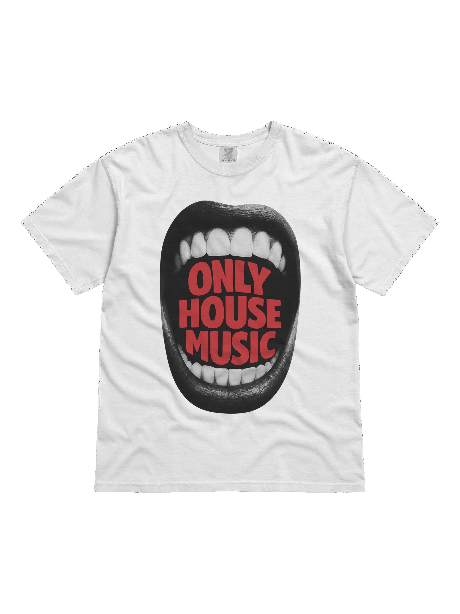 ONLY HOUSE MUSIC – Classic Mouth Design for True House Lovers product image (1)