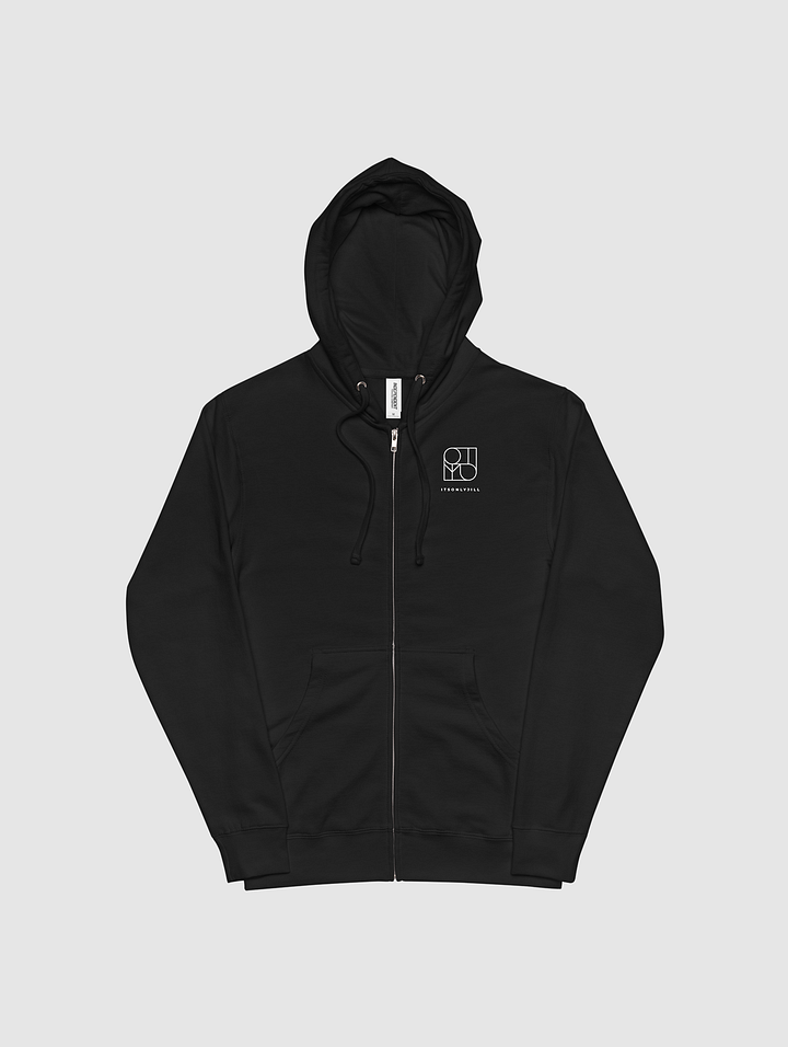 Minimal/Modern Logo Unisex Fleece Zip Up product image (1)