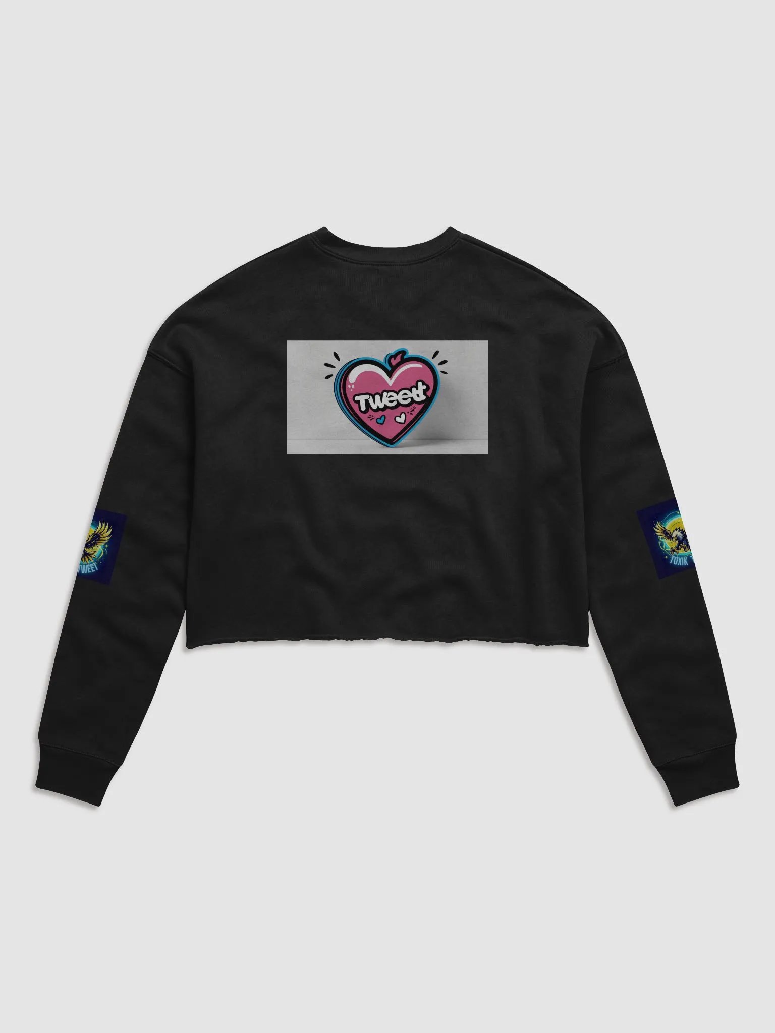 Toxik Tweet Eagle Spirit Women's Crop Sweatshirt product image (2)