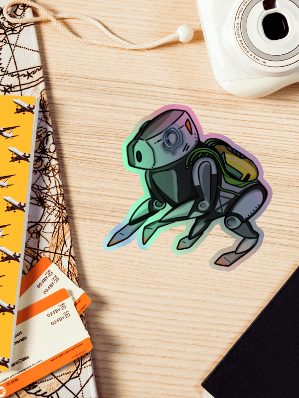 Robo Capy Holo Sticker product image (2)