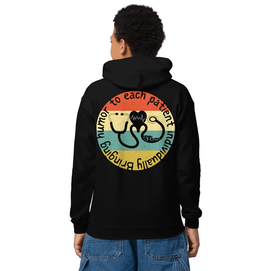 Bringing humor to each patient individually Youth Hoodie product image (13)