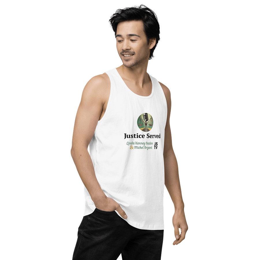 Justice Served Men's Premium Tank Top product image (3)