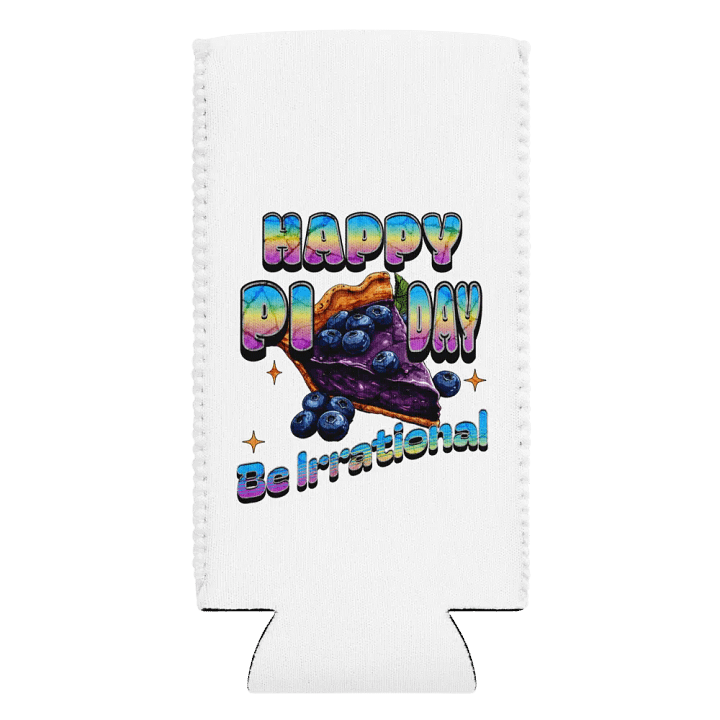 Happy Pi Day Be Irrational Colorful Can Cooler product image (2)