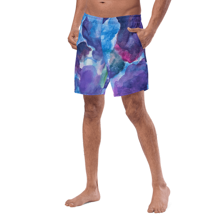 Bluesy Watercolor Men Trunks product image (2)