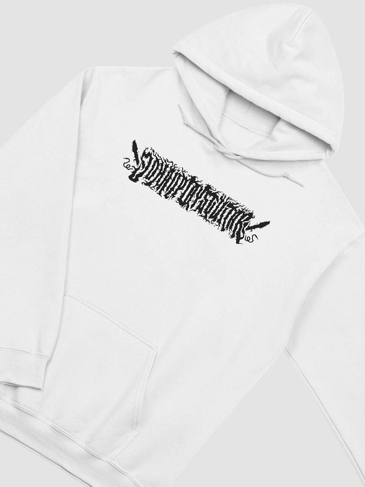 Black Death Metal Logo Hoodie (Unisex) product image (74)