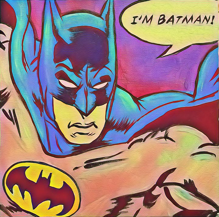 Canvas Print “I’m Bat…Guy” product image (1)