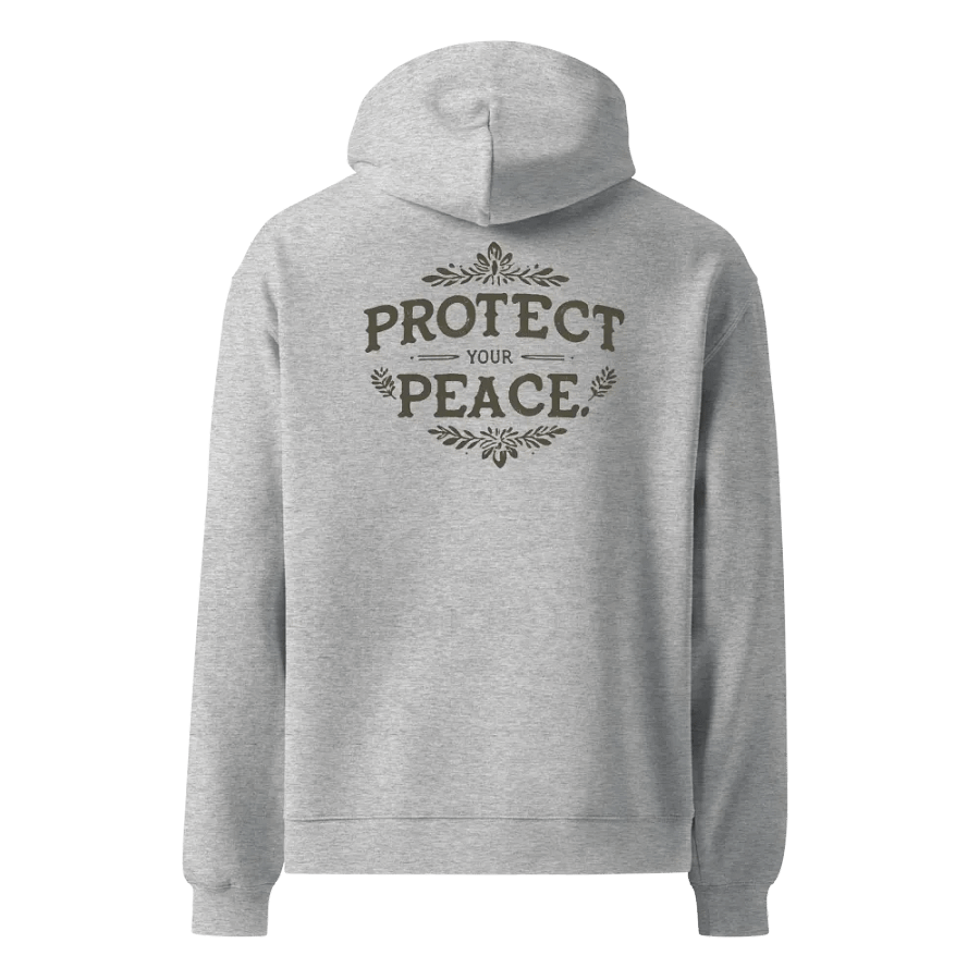 Protect Your Peace Floral Hoodie product image (3)
