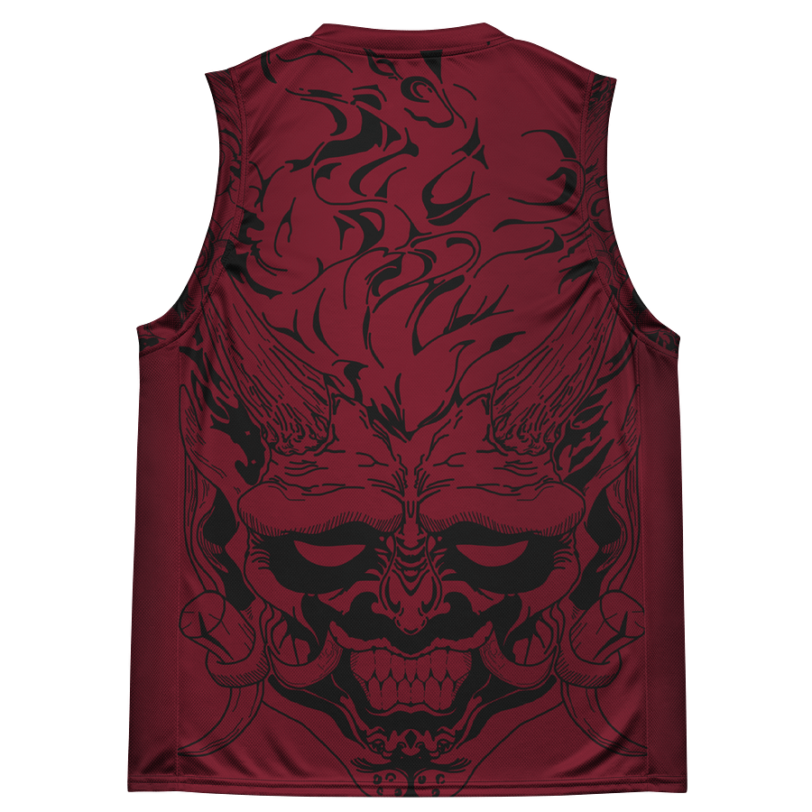 [ ONIFACE ] RED/BLACK Basketball Jersey // SYN product image (4)
