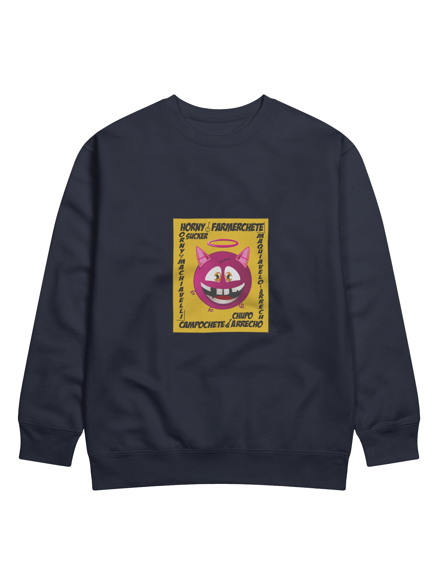 HORNY - ARRECHO - Cotton Heritage Unisex Premium Hoodie product image (1)