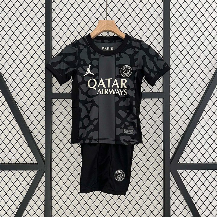 kids paris saint german 2024/2025 third kit product image (1)