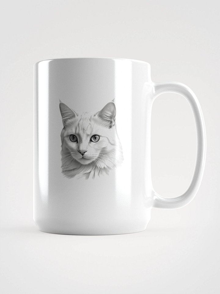 Elegant Cat Sketch Mug product image (1)