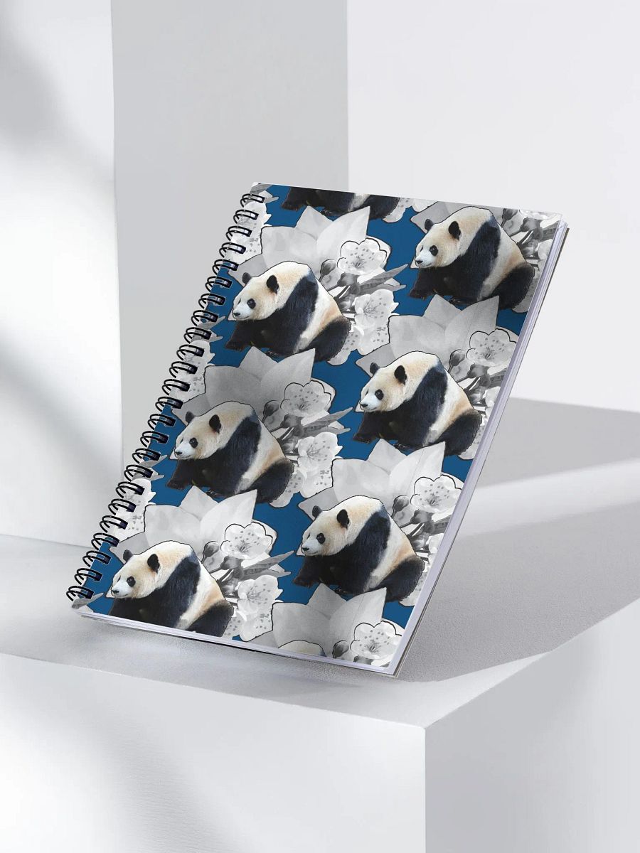 Panda Full Print Spiral Notebook product image (3)