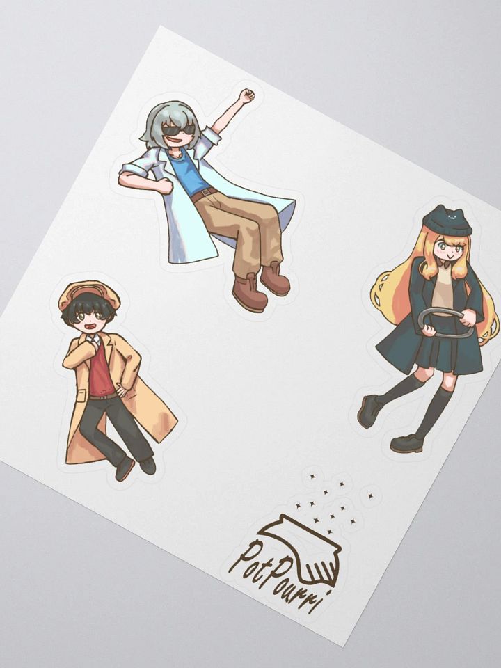 PotPourri sticker set 3 product image (2)