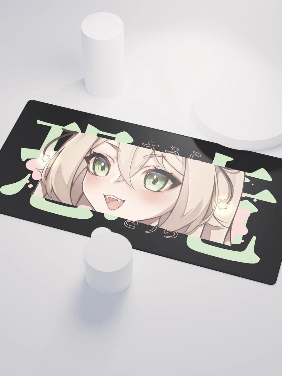 恐竜 Large Gaming Mouse Pad Black product image (3)