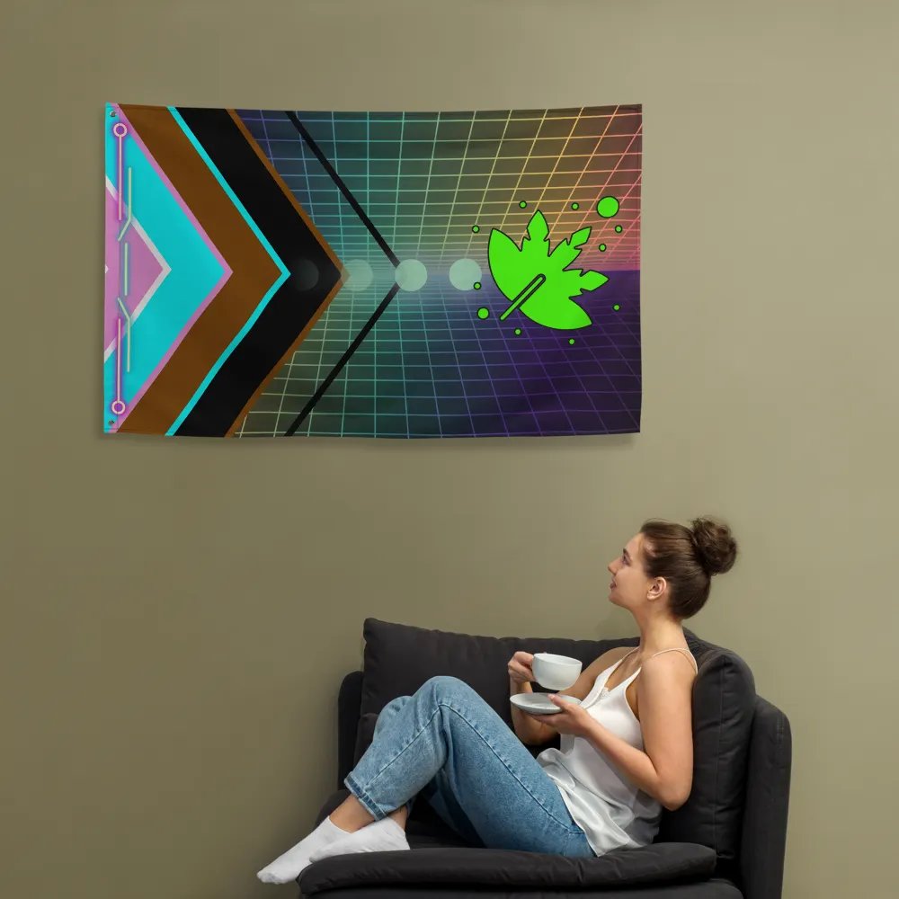 Cyber LGBTQA Flag product image (12)