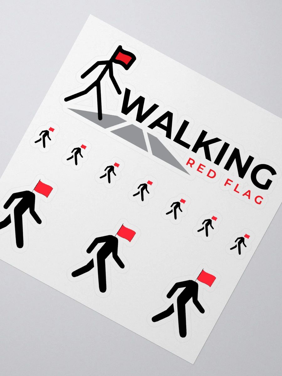 Red Flag Stickers product image (6)