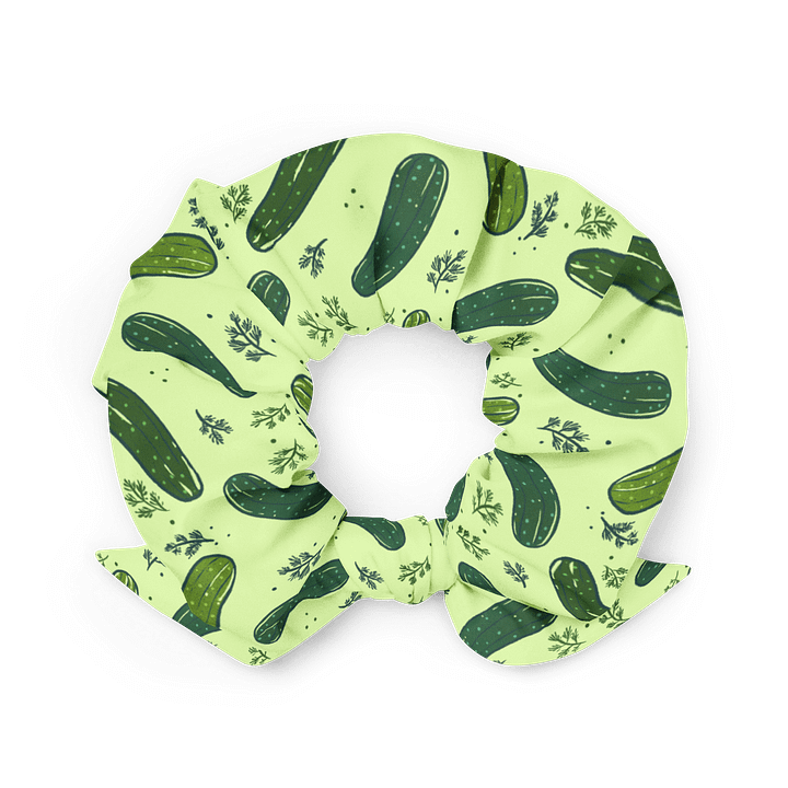 Dill Pickles Patterned Scrunchie product image (2)