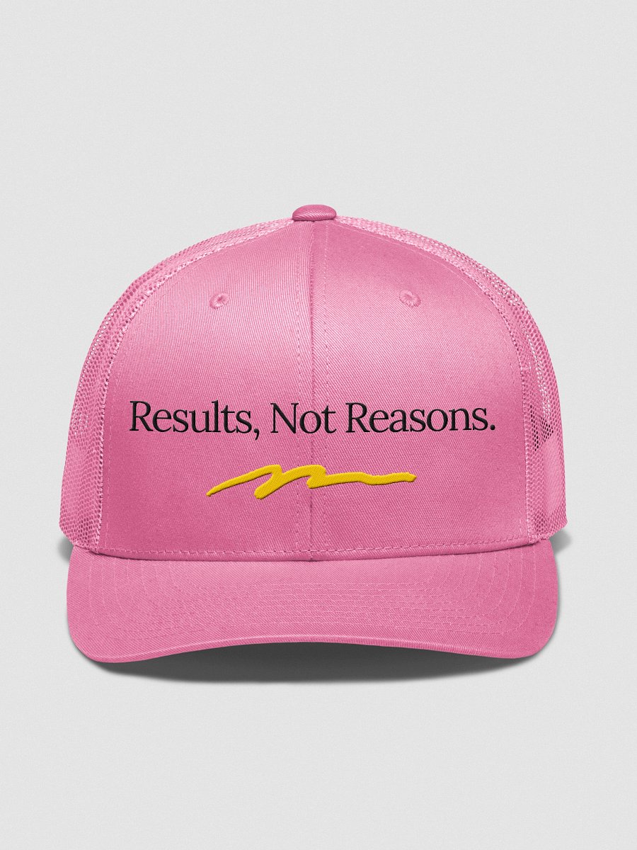 Results Not Reasons Trucker Hat product image (1)