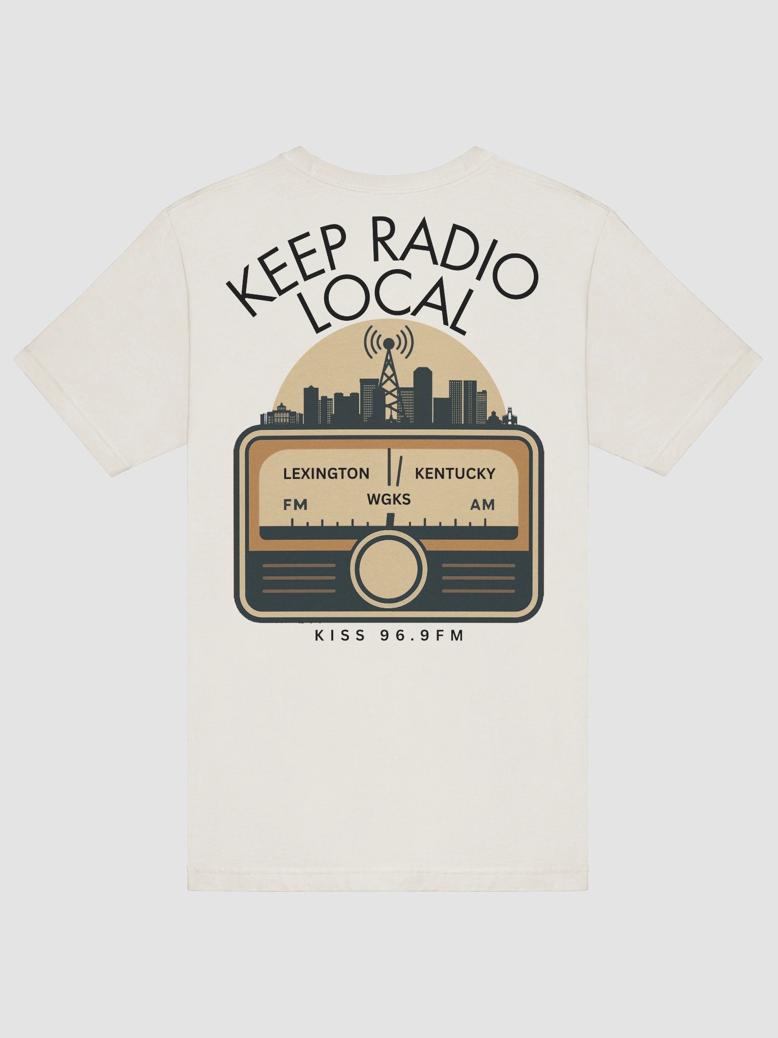 Keep Radio Local T-shirt product image (42)