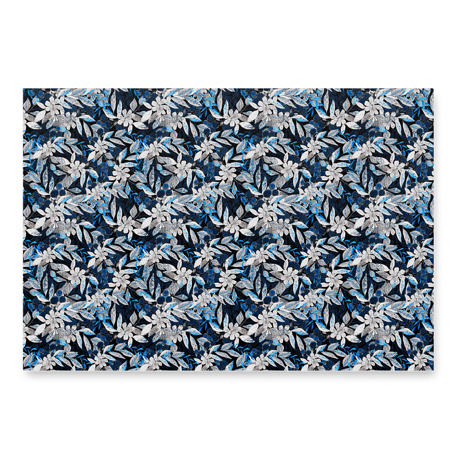 Blue White Garden Paper Sheets product image (3)