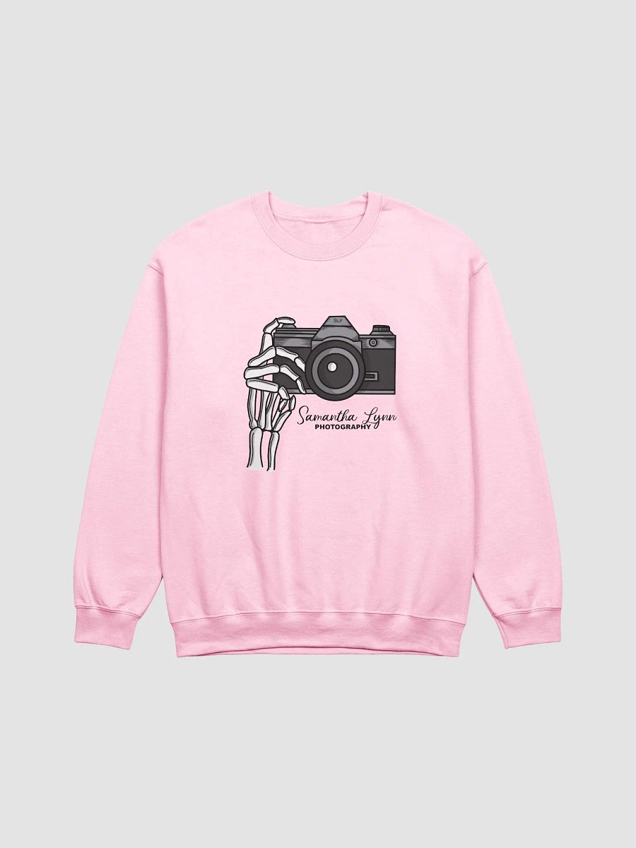 Samantha Lynn Photography - Crewneck - Skeleton Hand - Black Text product image (5)