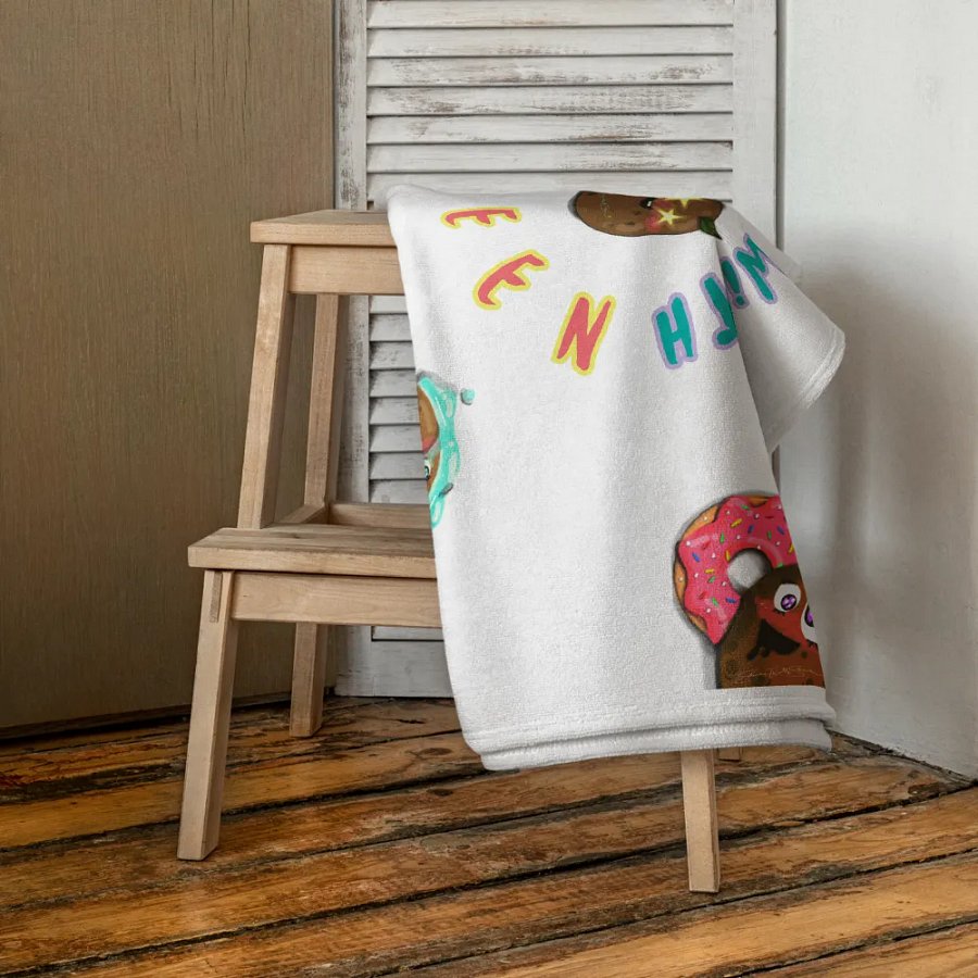 Bath Spuds Sublimated Towel product image (4)