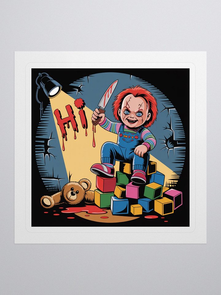 Sinister Doll Kiss Cut Stickers product image (1)