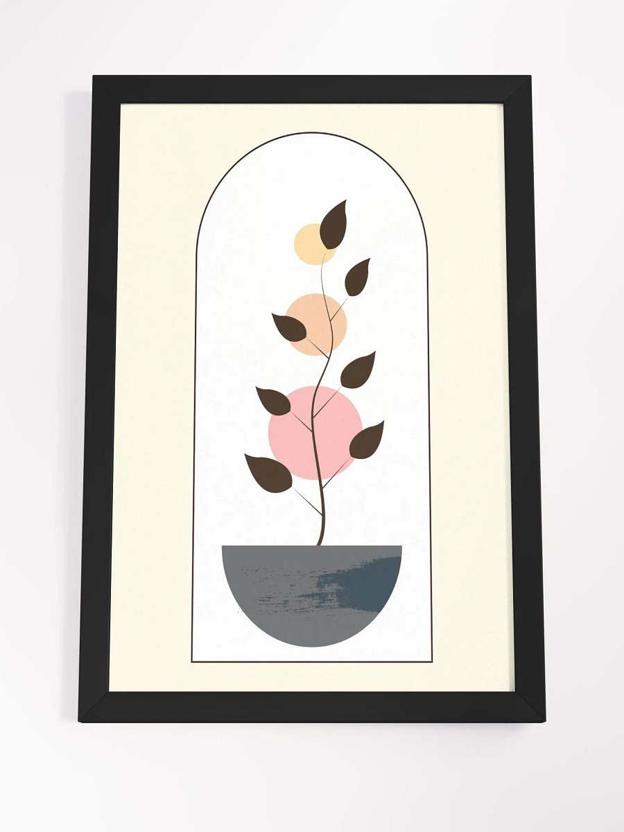 Geometric Plant Minimalist Poster product image (23)