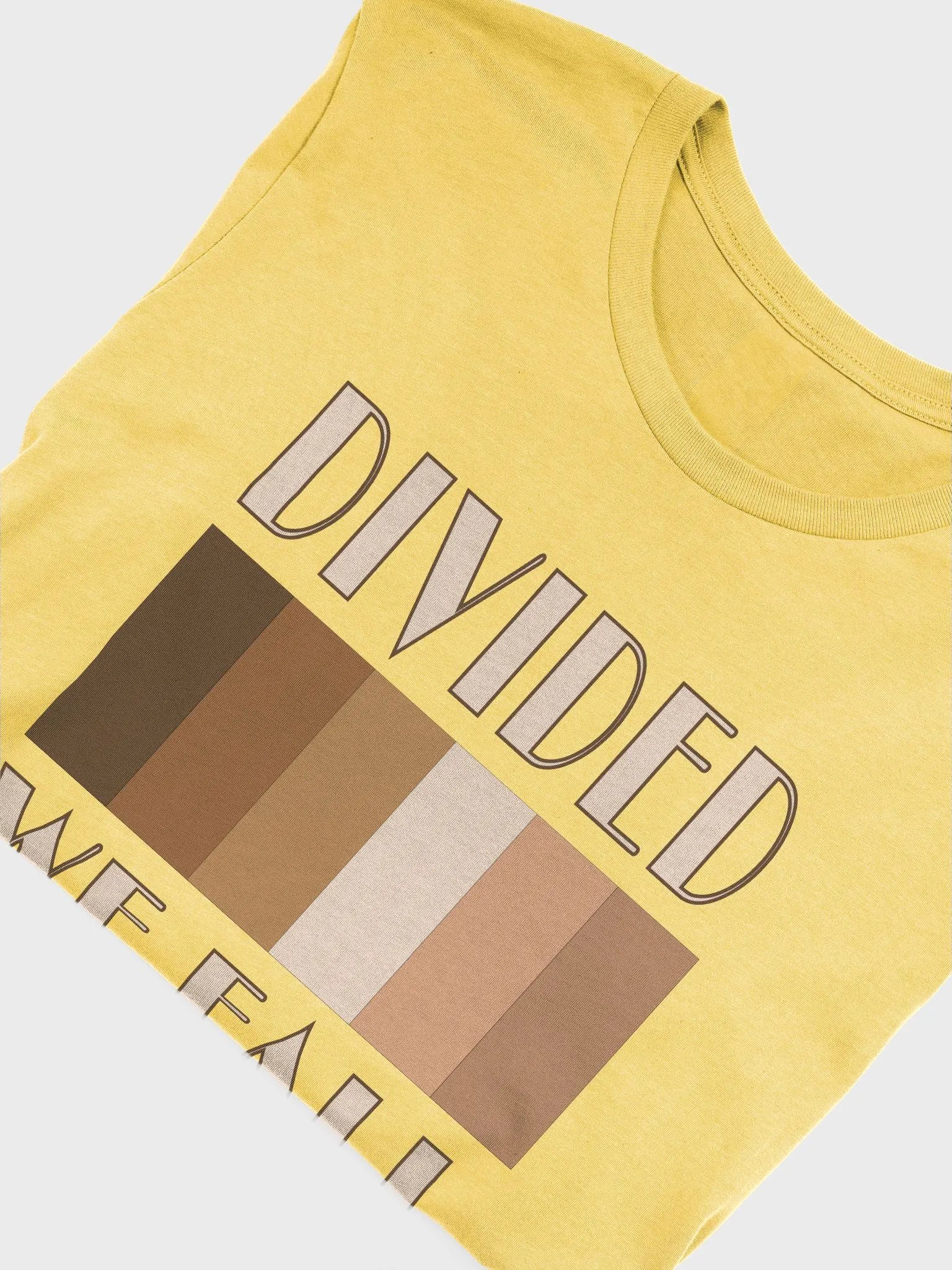 Divided We Fall - Skin Colour One - Bella+Canvas Supersoft T-Shirt product image (3)