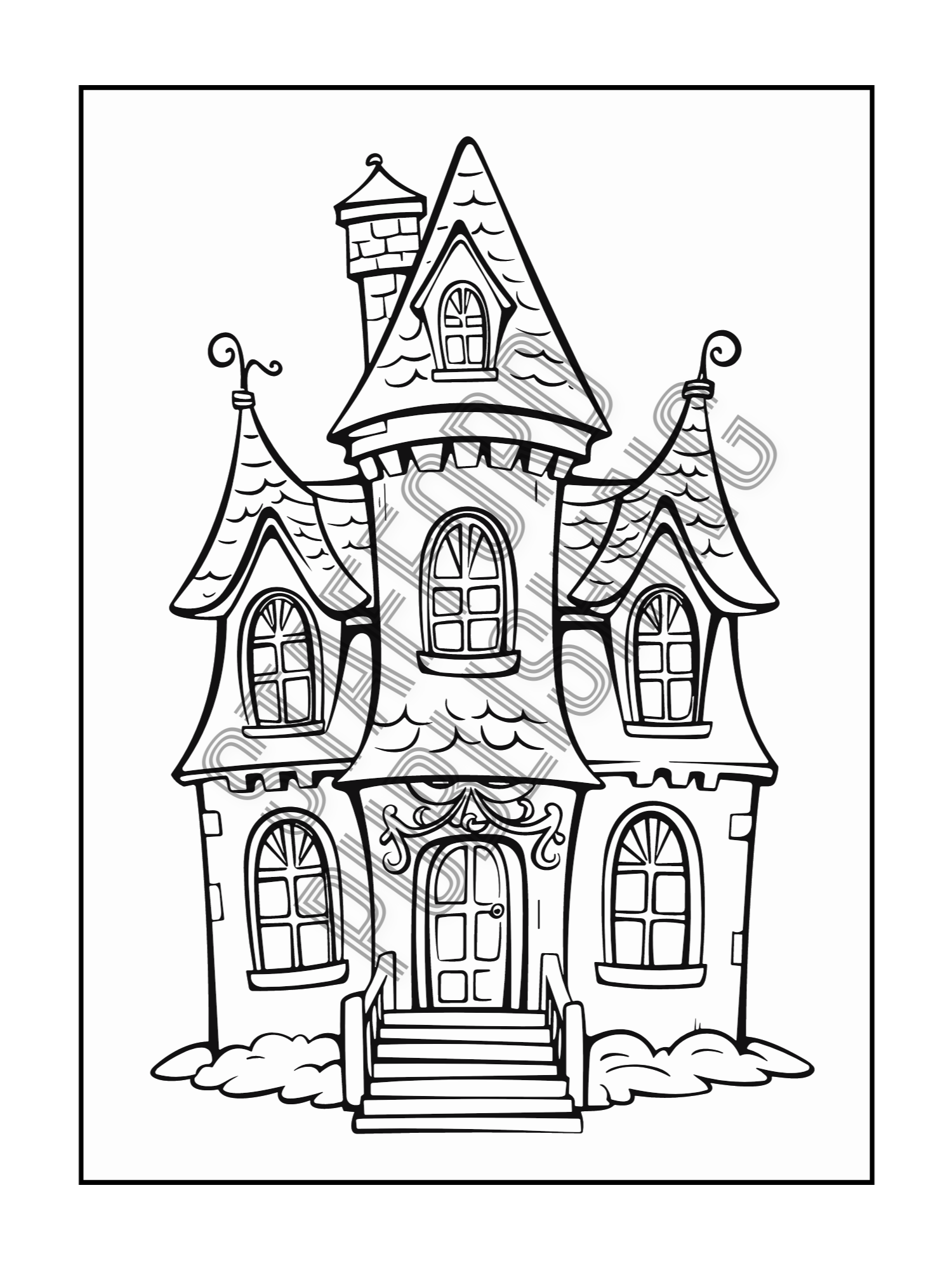 Halloween Coloring Book Printable Version product image (8)
