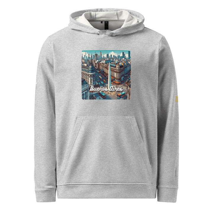 Adidas Fleece Hoodie | Ai Design Buenos aieres city product image (1)