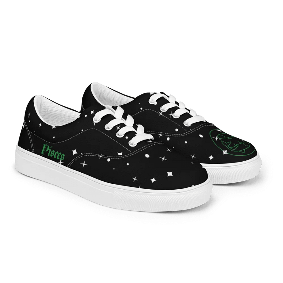 Starry Pisces Lace-Up Canvas Shoes product image (3)