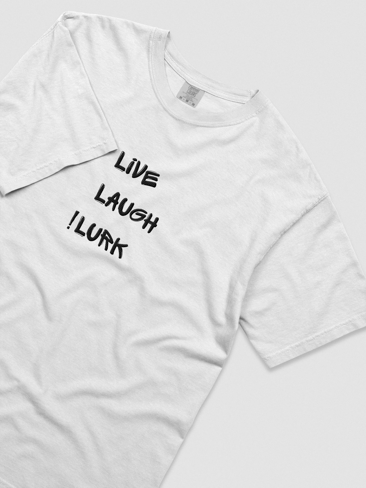 Live, Laugh, Lurk Embroidered Tee (Light Colors) product image (54)