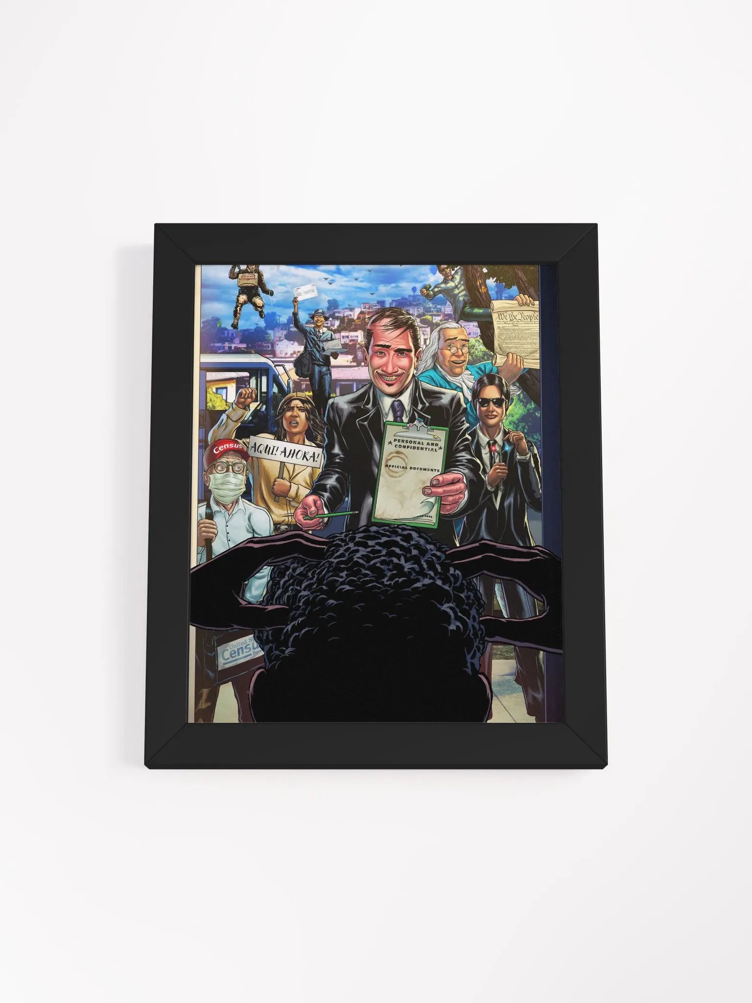 Interior Census Framed Print product image (1)