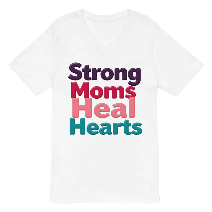 Empowerment of Motherhood V-Neck Tee product image (6)