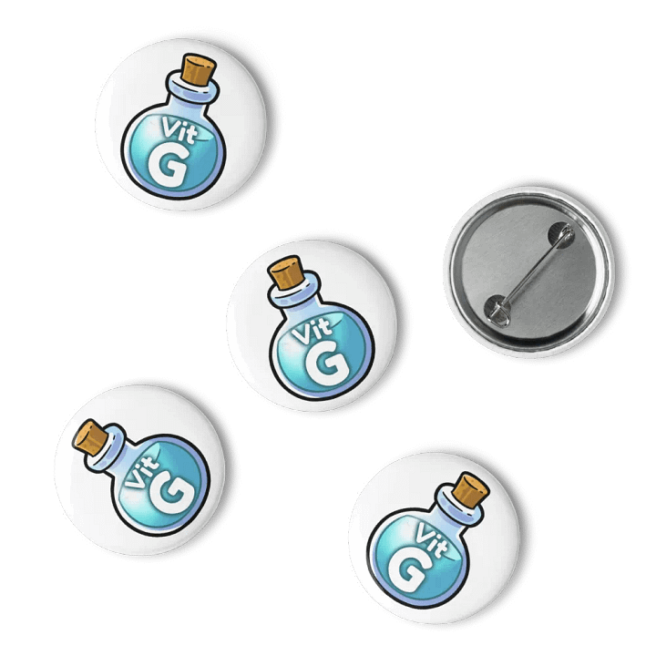 Vitamin G Pin Button Set product image (1)