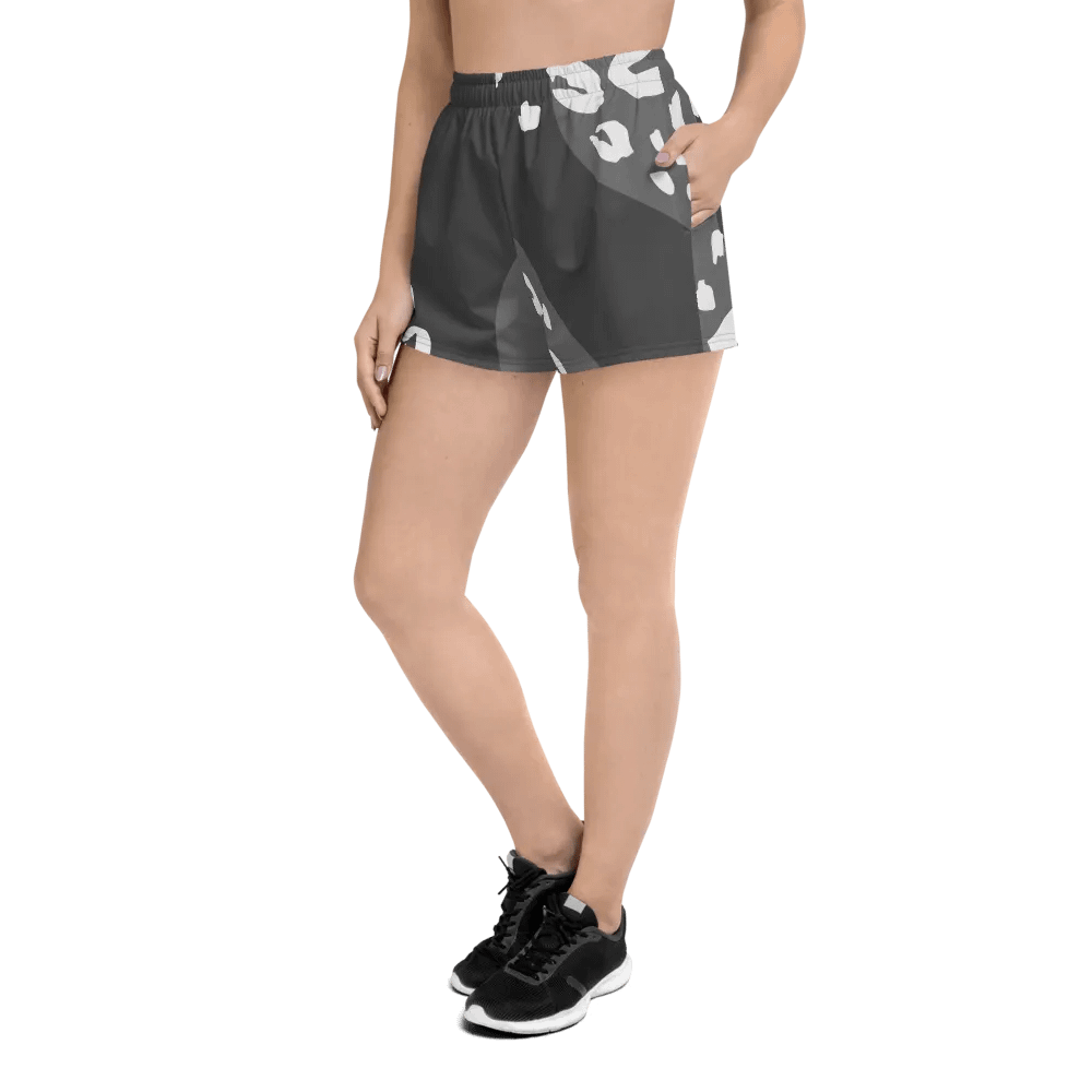 Flowing Grey Athletic Shorts product image (2)