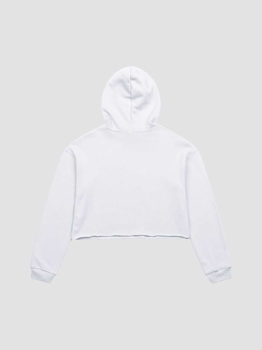 Unapologetic Flex Dripping Logo Design Crop Hoodie product image (3)