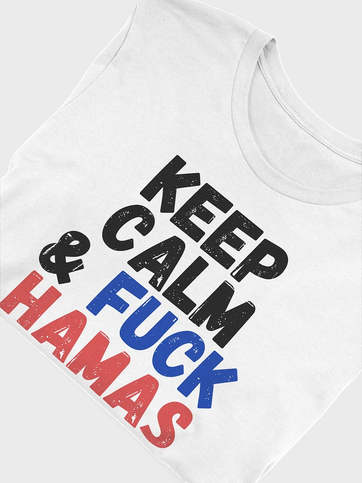 Keep Calm & F HMS white Tshirt product image (1)