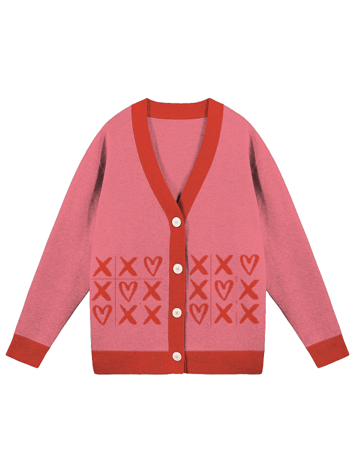 Heartfelt Jacquard Knit Cardigan product image (2)