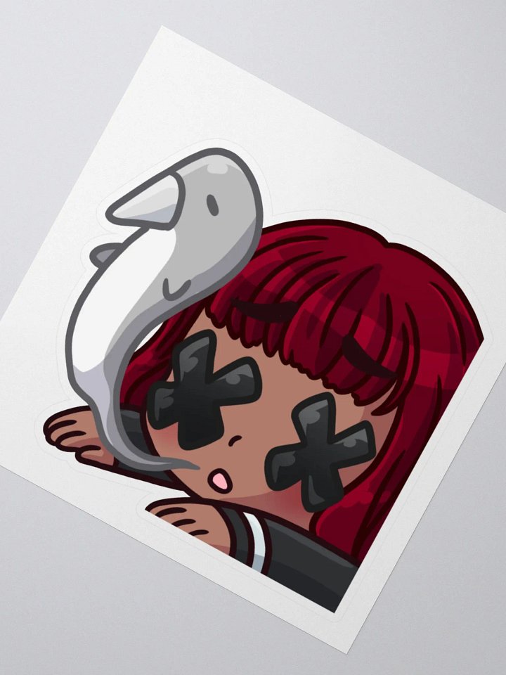 TweedleLiras D-E-D Kisscut Sticker product image (2)