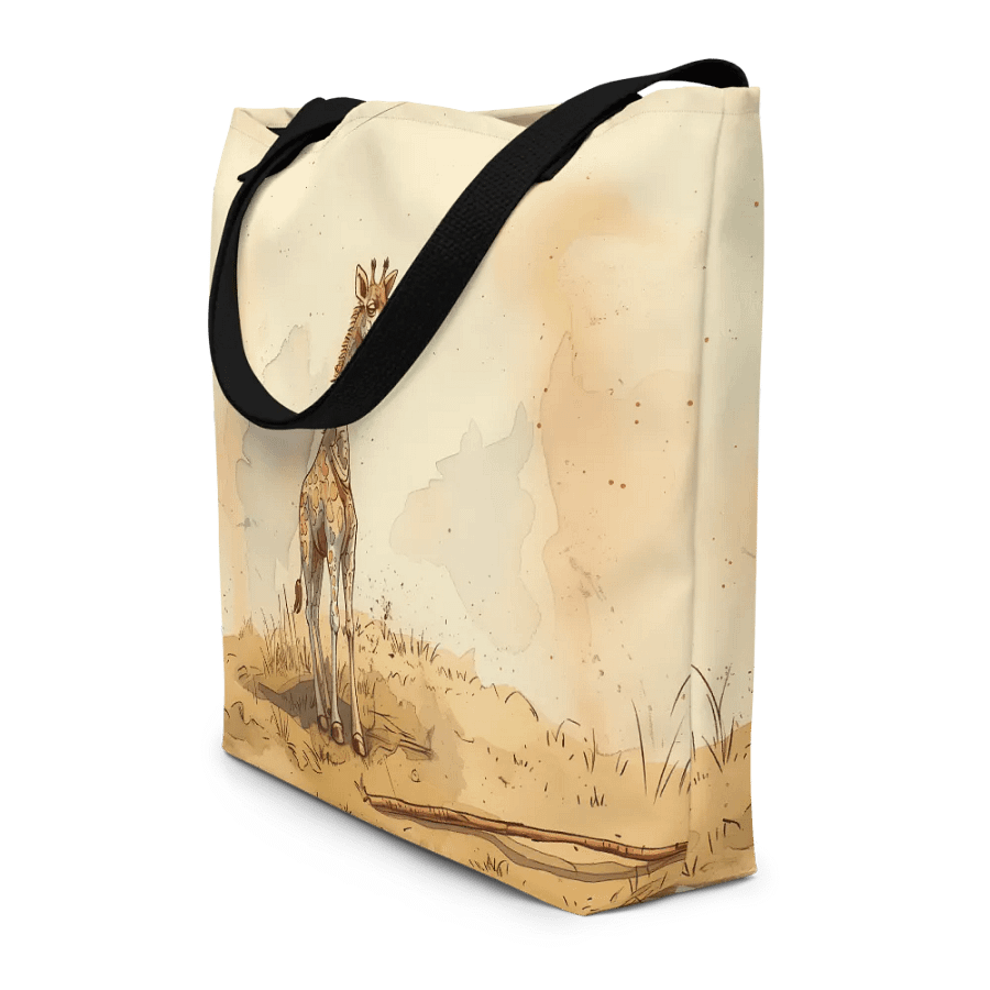 Cute Giraffe Tote Bag product image (4)