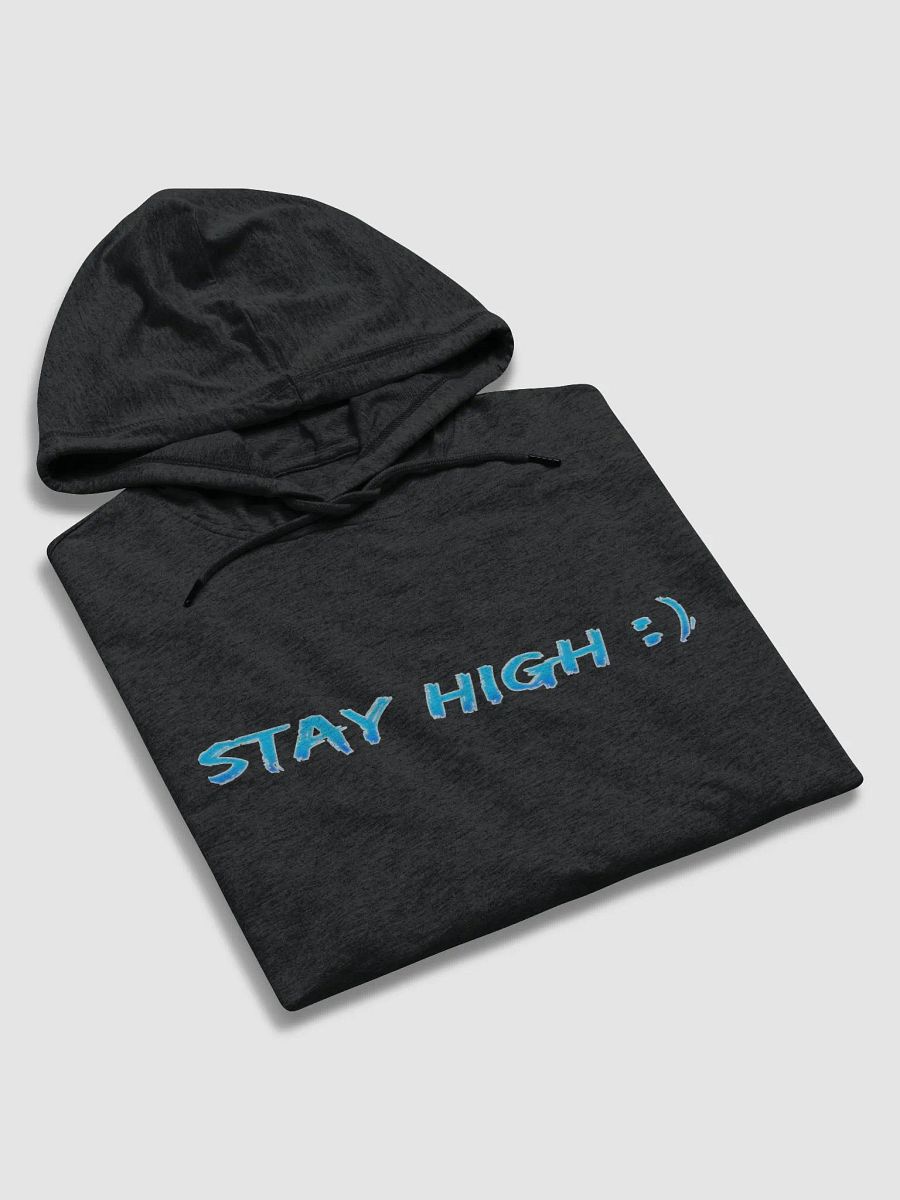 Stay High Stay High District Lightweight Hoodie (Blue Text) product image (9)